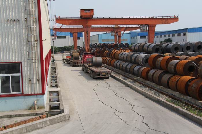 4號庫熱軋原(yuan)料區